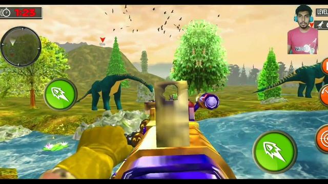 Wild Dinosaur Hunter Gun Games - Animal Hunter 3D Hunting Zoo Games - Android Gameplay# смотреть онлайн