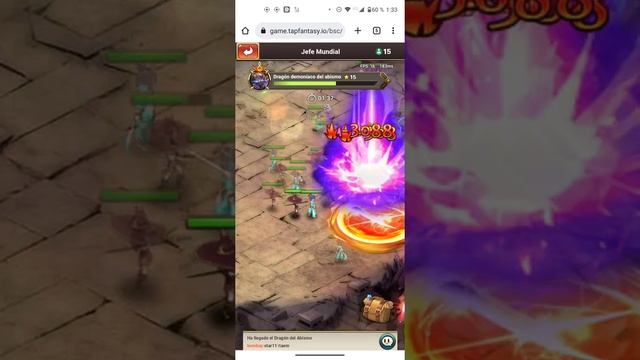 TAP FANTASY ASI ES EL EVENTO GRUPAL DE DRAGON DEMONÍACO смотреть онлайн