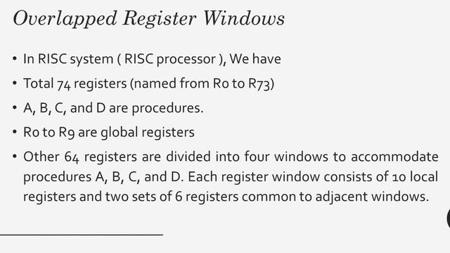 Overlapped Register Windows | Computer Organization смотреть онлайн