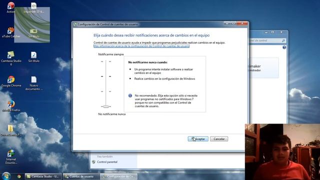 deshabilitar el servicio uac de windows vista/7/8/8.1 y quizas versiones posteriores. смотреть онлайн