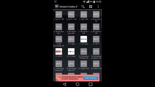 iptv hd server uygulaması смотреть онлайн