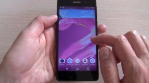 SONY Xperia E5 incoming call, bootanimation