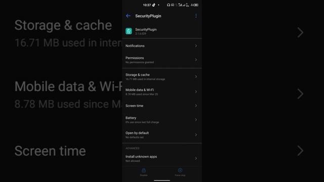HOW TO DEACTIVATE SECURITY PLUGINS ON YOU MOBILE DEVICES#palmpay #andrewmiles5 смотреть онлайн