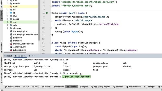 How to Get SHA1 Value of A Flutter App? | 2023 version смотреть онлайн