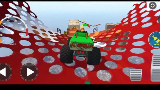 Monster Truck Mega Ramp Impossible Driver - Car Extreme Stunts GT Racing - Android GamePlay 2022 смотреть онлайн