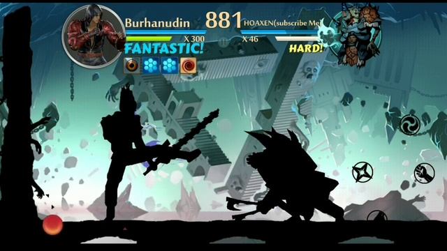 Shadow Fight 2 Mod Gameplay | Burhanudin Vs Hoaxen Gameplay Project! смотреть онлайн