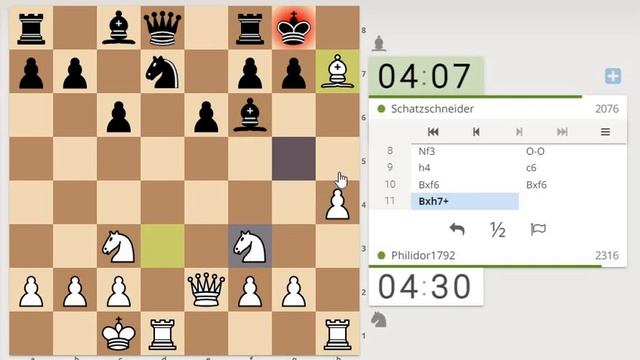 Гамбит Чарлика с переменой цвета (Charlick Gambit with reversed colours) смотреть онлайн