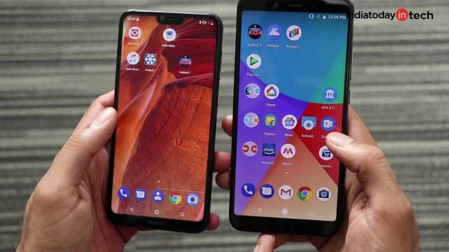 Nokia 6.1 Plus vs Xiaomi Mi A2 смотреть онлайн