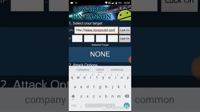 using loic in android without root смотреть онлайн