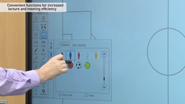 4K touch-panel display with PC-less whiteboard function "BQ1 series" смотреть онлайн