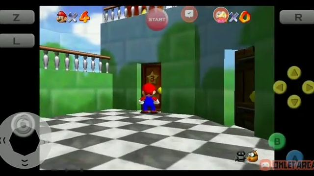 Emulator Android N64 Nintendo64 Cobain Main Game Mario64