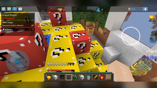 Blockman Go: Lucky Blocks - Sky Wars Ep 22 - Too many Resources in Minecraft Mode (Android Games) смотреть онлайн