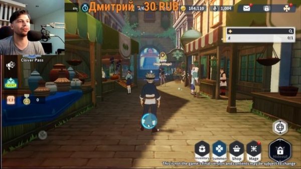 Новинка! Black Clover M: Rise of the Wizard King (Android Ios)