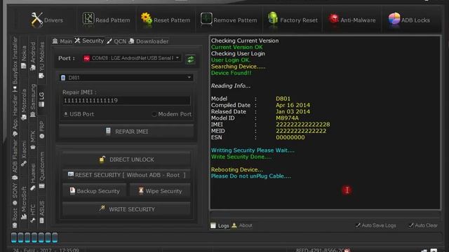LG Repair IMEI By Uni-Android Tool [Guide] смотреть онлайн