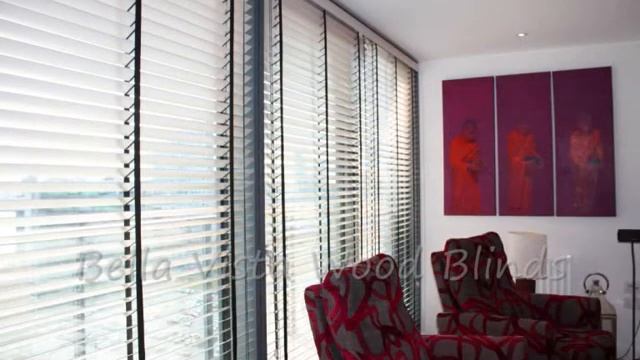 Bella Vista Rialto Wood Blinds Collection London/Surrey/Sussex/Kent/Brighton смотреть онлайн