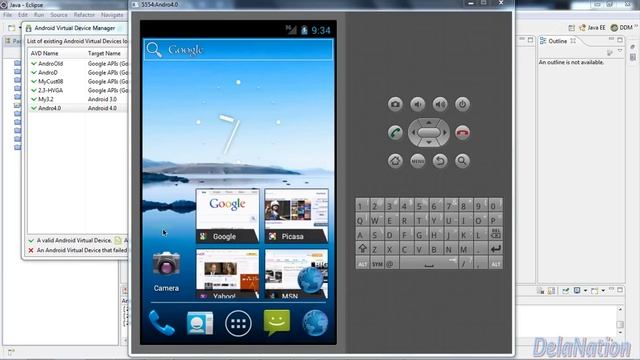 android sdk 4.0 Ice cream sandwich Emulator смотреть онлайн