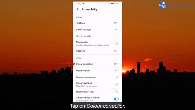 How to turn on colorblind filter on Android смотреть онлайн