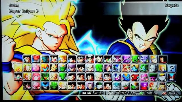 Dragon Ball: Raging Blast 2 All Characters смотреть онлайн