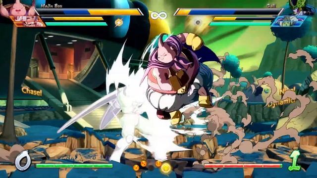 DragonBall FighterZ/Majin Buu,Android 21,and Kid Buu vs Frieza,Cell,and Zamasu(Fused) смотреть онлайн