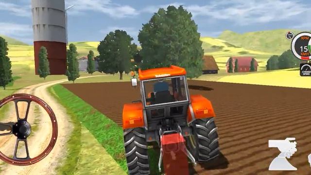 Real Tractor Trolley Cargo Farming Simulator Gameplay – Tractor Games pro – Android Games #3 смотреть онлайн