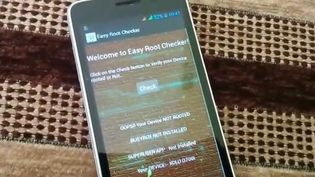 Root Checker apk Easy way to check Root access permission смотреть онлайн