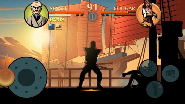 Shadow Fight 2 Special Edition || OLD WOUNDS - SENSEI vs WASP 「Android Gameplay」 смотреть онлайн