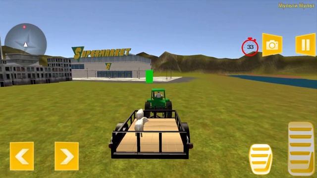 Real Tractor Driver 2019: Modern Farming Simulator - Best Android GamePlay смотреть онлайн