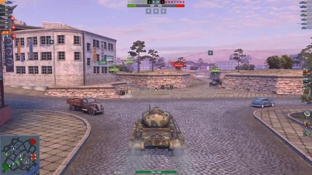 WOT Blitz American Tier 9 TDs - T95 & T30 Gameplay смотреть онлайн