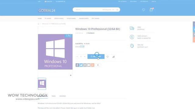 How to get Windows 10 Pro Lifetime License Key and Activate it on your PC смотреть онлайн