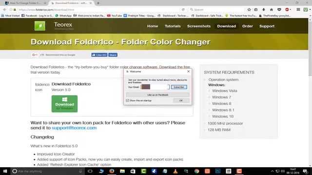 How To Change Folder Color In Windows 7 8 10 - 2018 смотреть онлайн