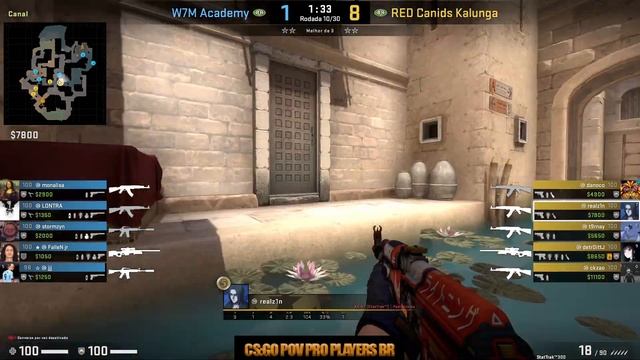 CSGO POV RED Canids realz1n (23/10) vs W7M (Anubis) @ CBCS 2023 - Open Qualifier #1 смотреть онлайн