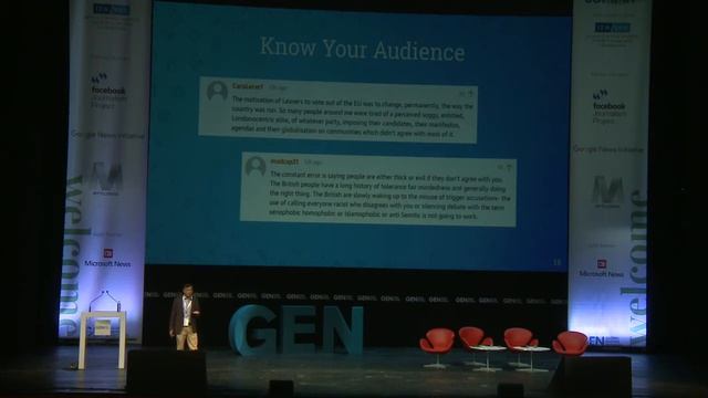 Krishna Bharat: Impact of AI on Journalism & Democracy at GEN Summit 2019 смотреть онлайн