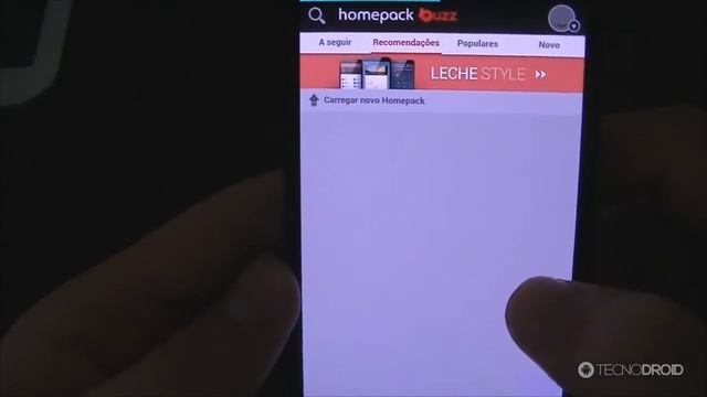 Launcher com ótimos temas para Android (Buzz Launcher) смотреть онлайн