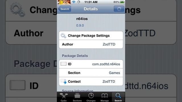 How to get a N64 emulator on iOS 5! смотреть онлайн