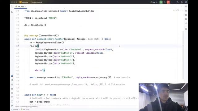 Python Telegram bot aiogram смотреть онлайн