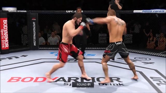 Khabib Nurmagomedov Vs. Donald Cerrone (EA Sports UFC 4)