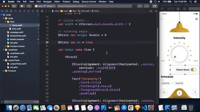 SwiftUI 2.0 Complex App UI - Circular Slider - Smooth Curves - SwiftUI Tutorials смотреть онлайн