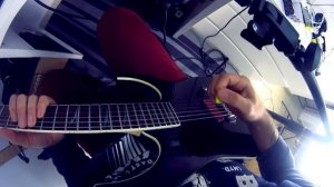 Как правильно играть на гитаре рифф Metallica Blackened