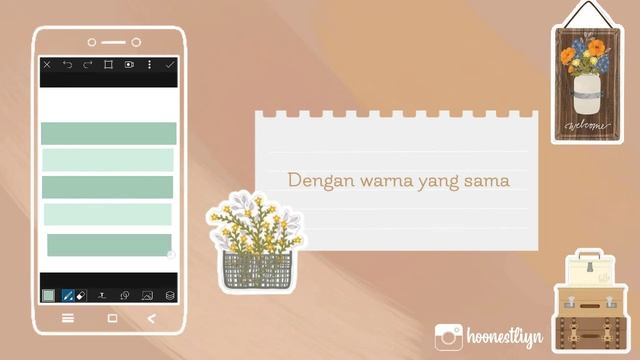 Membuat catatan To Do List di handphone android || hoonestliyn 🌵 смотреть онлайн