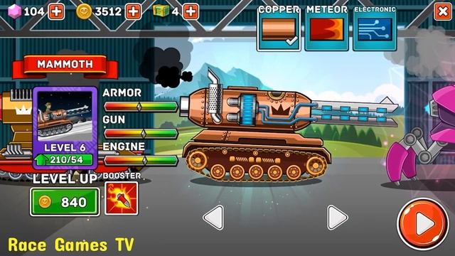 Mammoth Mightiest Tank - Monster Steel| Hills Of Steel| Tank Game Mobile| Quái Vật Thép Mạnh Nhất смотреть онлайн