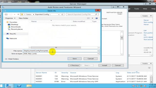 How to Install Roles & Features by Exported Configuration File in Window Server 2012 R2 смотреть онлайн