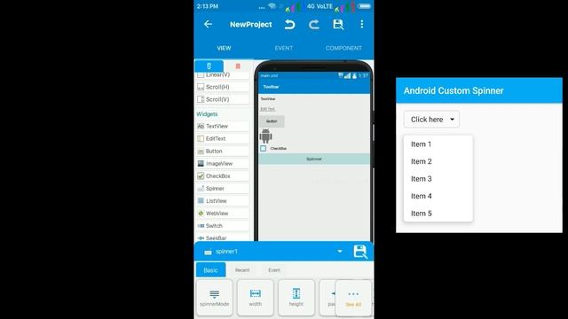 how to create android apps in mobile | Sketchware in tamil смотреть онлайн