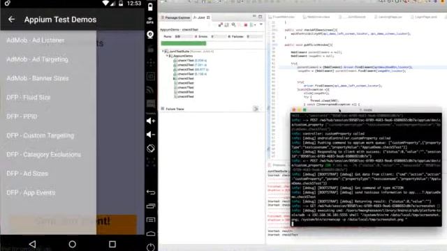 profiling based android ui automation test using appium смотреть онлайн