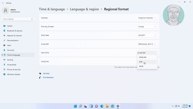 How to Change Clock 12 to 24 Hour Format In Windows 11 смотреть онлайн