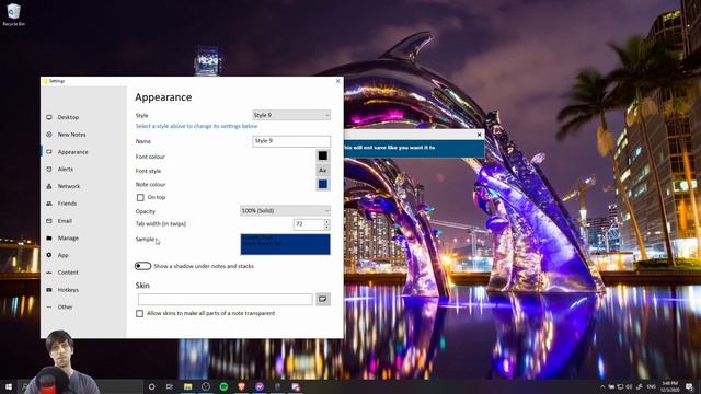 How to Save Custom Sticky Note Color Styles in Stickies for Windows 10 смотреть онлайн