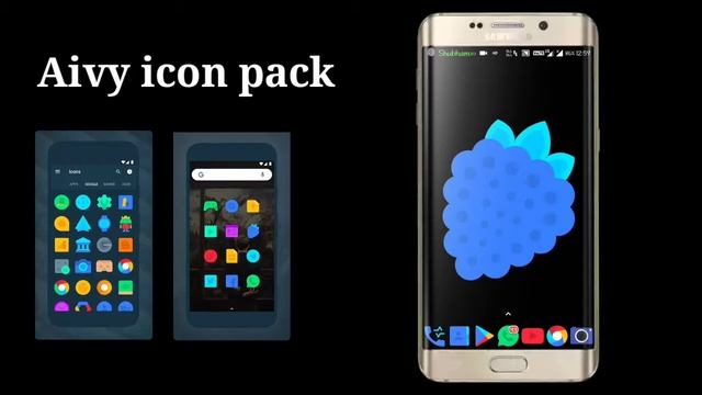 Top 3 best icon pack for Android! смотреть онлайн
