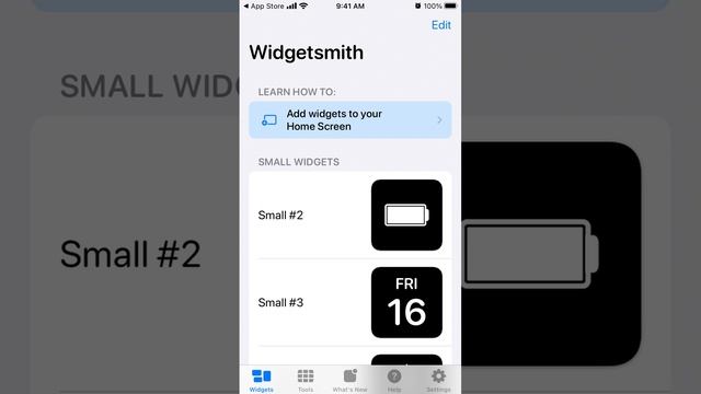 How to add Lock Screen widgets in Widgetsmith app? смотреть онлайн