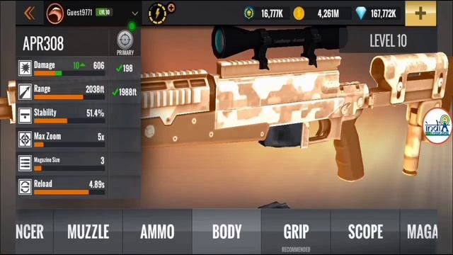 How To Full Upgrade Weapon APR308 SNIPER 3D MOD APK (UNLIMITED MONEY & DIAMOND) #INDIACYBERZONE смотреть онлайн