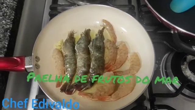 chef Edivaldo - paelha de frutos do mar. смотреть онлайн
